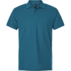 Custom Mens Pique Polo Pacific Blue