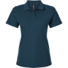 Custom Womens Pique Polo Atlantic Blue