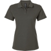 Custom Womens Pique Polo Charcoal