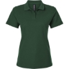 Custom Womens Pique Polo Forest Green