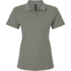 Custom Womens Pique Polo Greystone