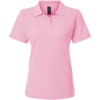 Custom Womens Pique Polo Light Pink