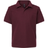 Custom Youth Pique Polo Maroon