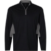 Custom Mens Pure 2.0 Quarter-Zip Puma Black/ Slate Sky