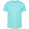 Custom Youth Triblend T-Shirt Tahiti Blue