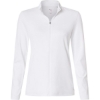 Custom Womens Icon 2.0 Full-Zip White Glow