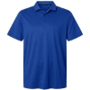 Custom Mens Icon Heather Polo 2.0 Festive Blue Heather