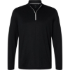 Custom Mens Icon 2.0 Quarter-Zip Puma Black