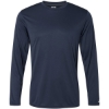 Custom Unisex Core Performance Long Sleeve T-Shirt Navy