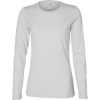 Custom Women’s Relaxed Jersey Long Sleeve Tee White