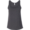 Custom Women’s Relaxed Jersey Tank Dark Grey Heather