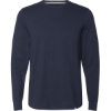 Custom Unisex Dri Power® CVC Performance Long Sleeve T-Shirt Navy