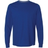 Custom Unisex Dri Power® CVC Performance Long Sleeve T-Shirt Royal