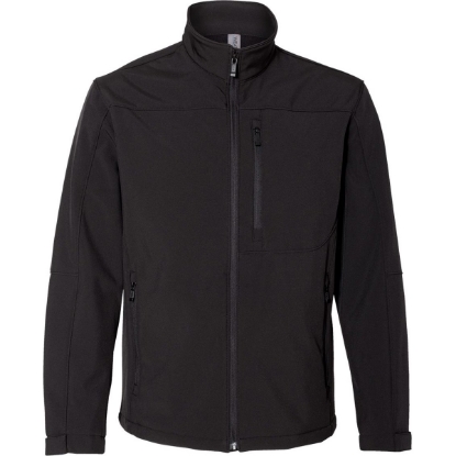 Custom Mens Soft Shell Jacket Black