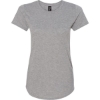 Custom Womens Softstyle® Triblend T-Shirt Heather Grey
