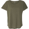 Custom Women’s Triblend Dolman T-Shirt Military Green