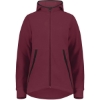 Custom Womens Eco Revive™ Polar Fleece Hooded Full-Zip Jacket Maroon