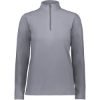 Custom Womens Eco Revive™ Micro-Lite Fleece Quarter-Zip Pullover Graphite