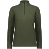 Custom Womens Eco Revive™ Micro-Lite Fleece Quarter-Zip Pullover Olive