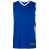 Custom Mens Match-Up Basketball Jersey Royal/ White