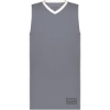 Custom Youth Match-Up Basketball Jersey Graphite/ White