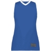 Custom Womens Match-Up Basketball Jersey Royal/ White