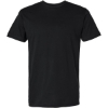 Custom Unisex Fine Jersey Tee Black