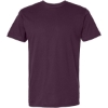 Custom Unisex Fine Jersey Tee Plum