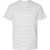 Custom Unisex Fine Jersey Tee Shadow Stripe