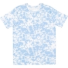 Custom Unisex Fine Jersey Tee Sky Tie Dye