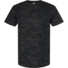 Custom Unisex Fine Jersey Tee Storm Camo