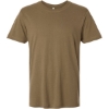 Custom Unisex Bamboo Tee Coyote Brown