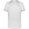 Custom Youth Cutter Henley Jersey White/ Silver