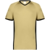 Custom Mens Cutter V-Neck Jersey Vegas Gold/ Black