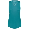 Custom Girls Cutter Jersey Teal/ White