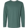 Custom Unisex Fine Jersey Long Sleeve Tee Basil