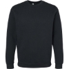 Custom Unisex Elevated Fleece Crewneck Sweatshirt Black