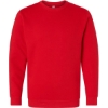 Custom Unisex Elevated Fleece Crewneck Sweatshirt Red