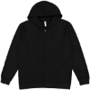 Custom Unisex Full-Zip Hoodie Sweatshirt Black