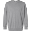 Custom Unisex Vintage Wash Crewneck Sweatshirt Washed Grey