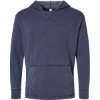 Custom Unisex Vintage Wash Hoodie Sweatshirt Washed Navy