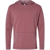 Custom Unisex Vintage Wash Hoodie Sweatshirt Washed Rouge