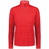 Custom Womens Pursuit Quarter-Zip Pullover Scarlet