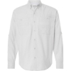 Custom Mens Kitty Hawk Performance Fishing Shirt Aluminum