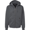 Custom Mens Crossfire Heavyweight Power Fleece Hooded Jacket with Thermal Lining Dark Oxford