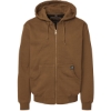 Custom Mens Crossfire Heavyweight Power Fleece Hooded Jacket with Thermal Lining Saddle