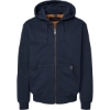 Custom Mens Tall Crossfire Heavyweight Power Fleece Hooded Jacket with Thermal Lining Navy