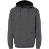 Custom Mens Woodland Fleece Hooded Pullover Dark Oxford