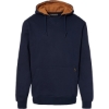 Custom Mens Woodland Fleece Hooded Pullover Navy