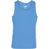 Custom Youth Training Tank Top Columbia Blue